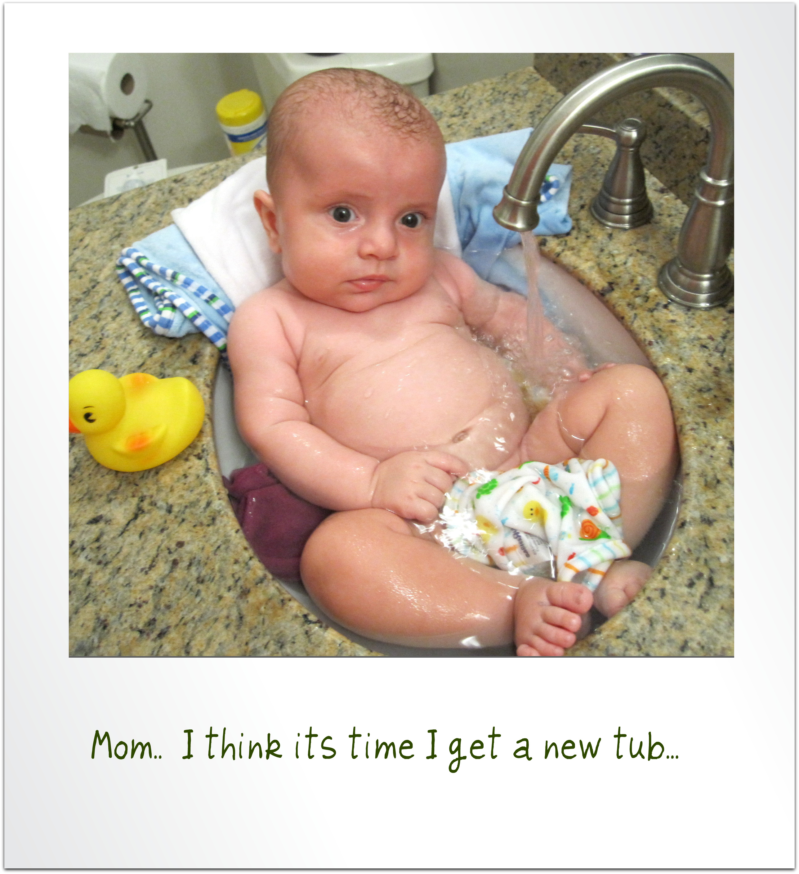 baby bath tub sponge